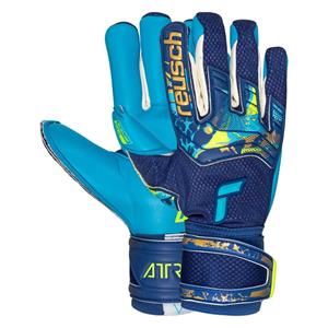 Reusch Torwarthandschuhe Attrakt Aqua Blau/Gold/Blau