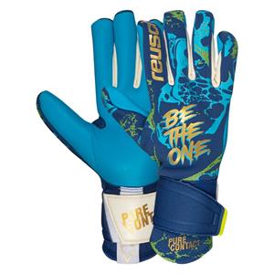 Reusch Keepershandschoenen Pure Contact Aqua - Blauw/Goud/Blauw