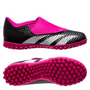 adidas Predator Accuracy .4 Velcro TF Own Your Football - Zwart/Wit/Roze Kids