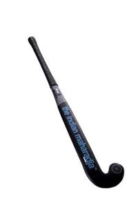 The Indian Maharadja Zaalhockeystick Indoor Blade JR Wood Zwart