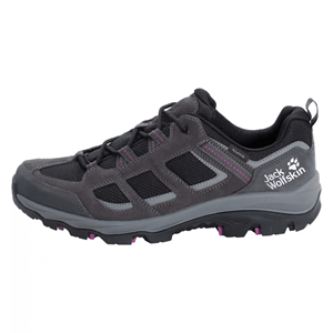 Jack Wolfskin Vojo 3 Texapore Low - Wanderschuhe - Damen Dark Steel / Purple 39