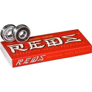Bones Super Reds Bearings (8 Pack) - Longboard Lagers