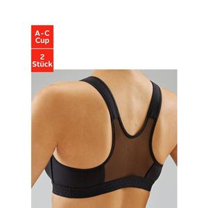 Petite fleur Sport-bh zonder beugels voor yoga (set, Set van 2)