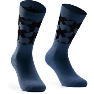 Assos Monogram Evo Cycling Socks - Stone Blue}