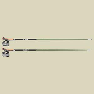 Leki Flash Carbon Nordic Walking Stock Länge 120 cm green metallic-black-neonyellow