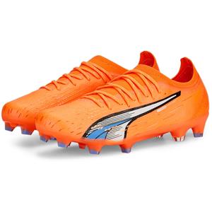 Puma Ultra Ultimate FG/AG Supercharge - Oranje/Wit/Blauw Dames