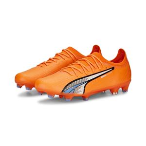 PUMA Ultra Ultimate FG/AG Supercharge - Oranje/Wit/Blauw