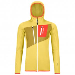 Ortovox Dames Fleece Grid hoodie