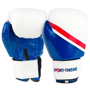 Sport-Thieme Bokshandschoenen Sparring, 10 oz, Wit-blauw-rood