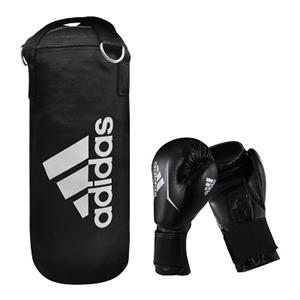 adidas Performance Boxsack "Youth Boxing Set", (Set, mit Boxhandschuhen)