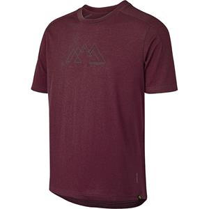 IXS Kids Tech Tee (Getoutandplay) - Raisin}