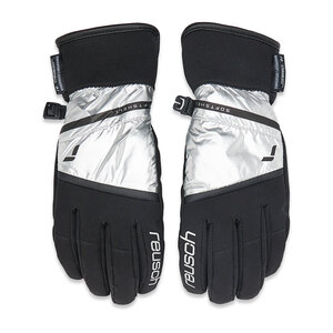 Skihandschuhe Reusch - Tessa Stormbloxx 6231138 Black/Shiny Silver 7024