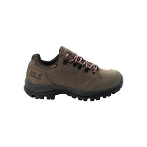 Jack Wolfskin Rebellion Texapore Low Women Waterdichte trekkingschoenen Damesbruin brown / phantom