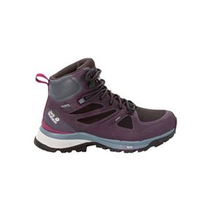 Jack Wolfskin Force Striker Texapore Mid Women Waterdichte wandelschoenen Damespurper purple / grey