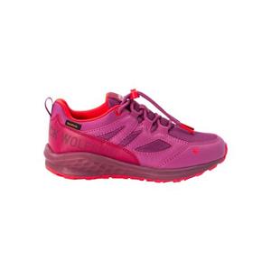 Jack Wolfskin Unleash 4 Speed Texapore Kids Waterdichte wandelschoenen Kinderenblauw burgundy / pink