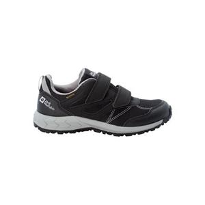 Jack Wolfskin Woodland Texapore Low VC Kids Waterdichte wandelschoenen Kinderengrijs phantom / grey