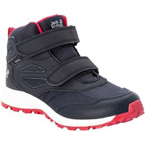 Jack Wolfskin Woodland Texapore Mid VC Kids Waterdichte wandelschoenen Kinderendark blue / pink dark blue / pink