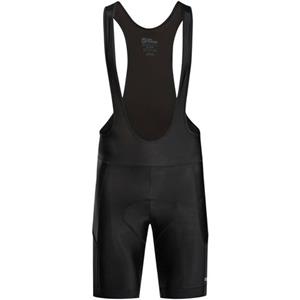 Jack Wolfskin Morobbia BIB Shorts Men Fietsshort met bretels Herengrijs black