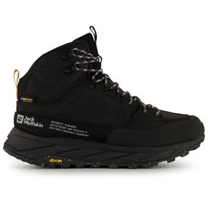 Jack Wolfskin Terraquest Texapore Mid Men Waterdichte wandelschoenen Herengrijs black