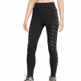 Nike Air Lange legging met hoge taille voor dames - Zwart