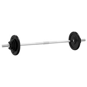 Vidaxl Langhantel Mit Gewichten 60 Kg