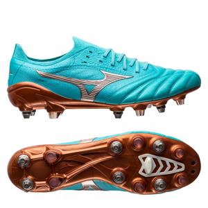 Mizuno Morelia Neo III Beta Made in Japan SG Azure Blue - Blauw/Zilver
