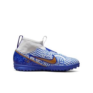 Nike Air Zoom Mercurial Superfly 9 Academy TF CR7 Personal Edition - Wit/Koper/Blauw Kids