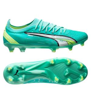 PUMA Ultra Ultimate FG/AG Pursuit - Turquoise/Wit/Groen