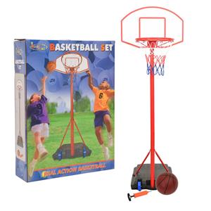 Basketbalset Draagbaar Verstelbaar 200-236 Cm