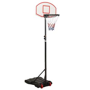 VidaXL Basketbalstandaard 216-250 Cm Polyetheen Wit