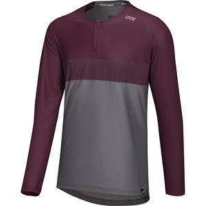 IXS Heren Flow XTG Lange Mouw Henley wielershirt
