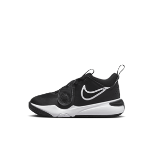 Nike Team Hustle D 11 Kleuterschoenen - Zwart