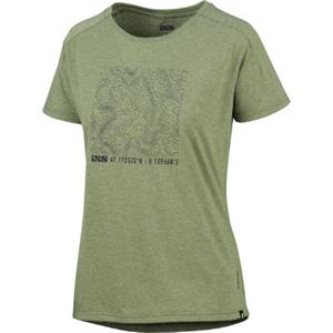 IXS Womens Flow Contour Tech Tee 2023 - Olive}