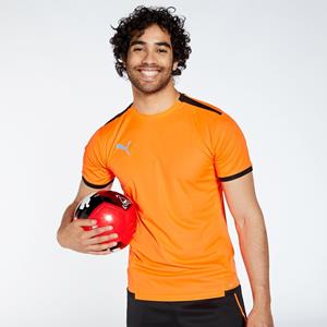 Puma teamliga voetbalshirt oranje heren heren