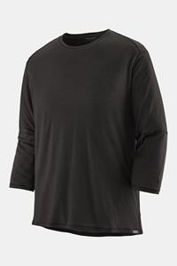 Patagonia M'S Merino 3/4 Sleeve Bike Jersey Zwart