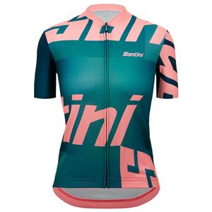 Santini Damesshirt Karma Logo damesfietsshirt, Fietsshirt, Fietskleding