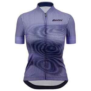 Santini Damesshirt Delta Vortex damesfietsshirt, Fietsshirt, Fietskledin