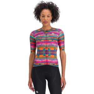 Sportful Damesshirt Glitch Bomber damesfietsshirt, Fietsshirt, Fietskled