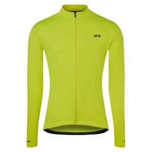 dhb Thermo Langarmtrikot - Fluo-Gelb}
