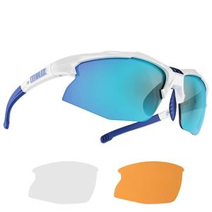 BLIZ Brillenset Hybrid 2023, Unisex (Damen / Herren), Fahrradbrille, Fahrradzube