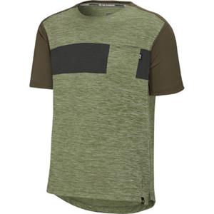 IXS Flow X SS Jersey 2.0 2023 - Olive-Dark Olive}