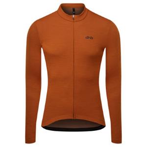 dhb Merino Long Sleeve Jersey 2.0 AW22 - Umber}