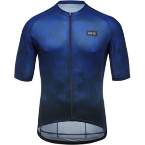 GOREWEAR Rain Camo Jersey SS23 - Orbit Blue}