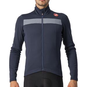 Castelli Puro 3 Langarmtrikot - SAVILE BLUE-SILVER REFLEX}