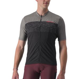 Castelli Unlimited Entrata Jersey - Gunmetal Grey-Black}