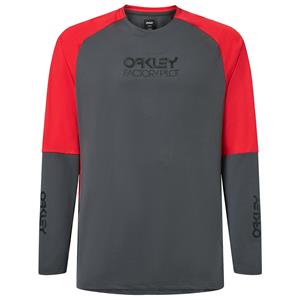 OAKLEY Langarm-Factory Pilot II Bikeshirt, für Herren, 