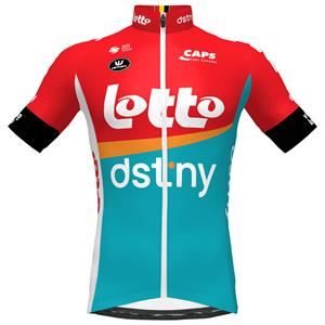 Vermarc LOTTO DSTNY Aero 2023 fietsshirt met korte mouwen, voor heren, Fiets s