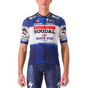 Castelli SOUDAL QUICK-STEP Shirt met korte mouwen 2023 fietsshirt met korte mouwen, voor