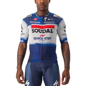 Castelli SOUDAL QUICK-STEP Shirt met korte mouwen Climber's 3.1 2023 fietsshirt met korte