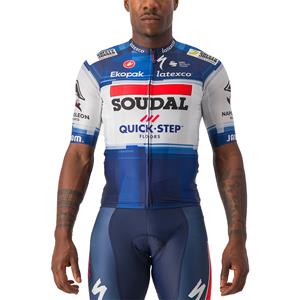 Castelli SOUDAL QUICK-STEP Shirt met korte mouwen Aero Race 6.1 2023 fietsshirt met korte